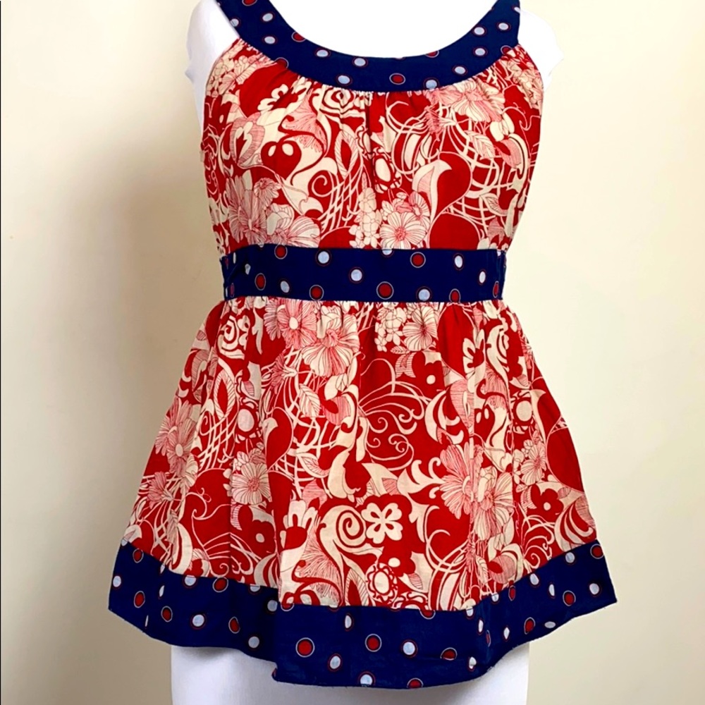 Anthropologie Anna Sui Halter Top